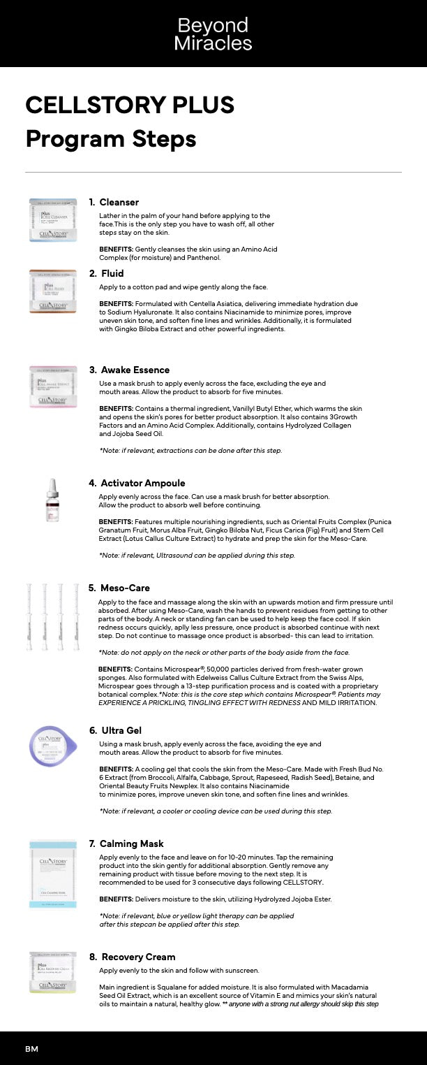 10 Cellstory® Eco Set+ 10 Post Care Kits for free