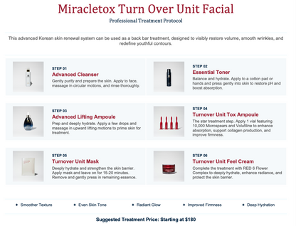 Miracletox Turn Over Unit Facial