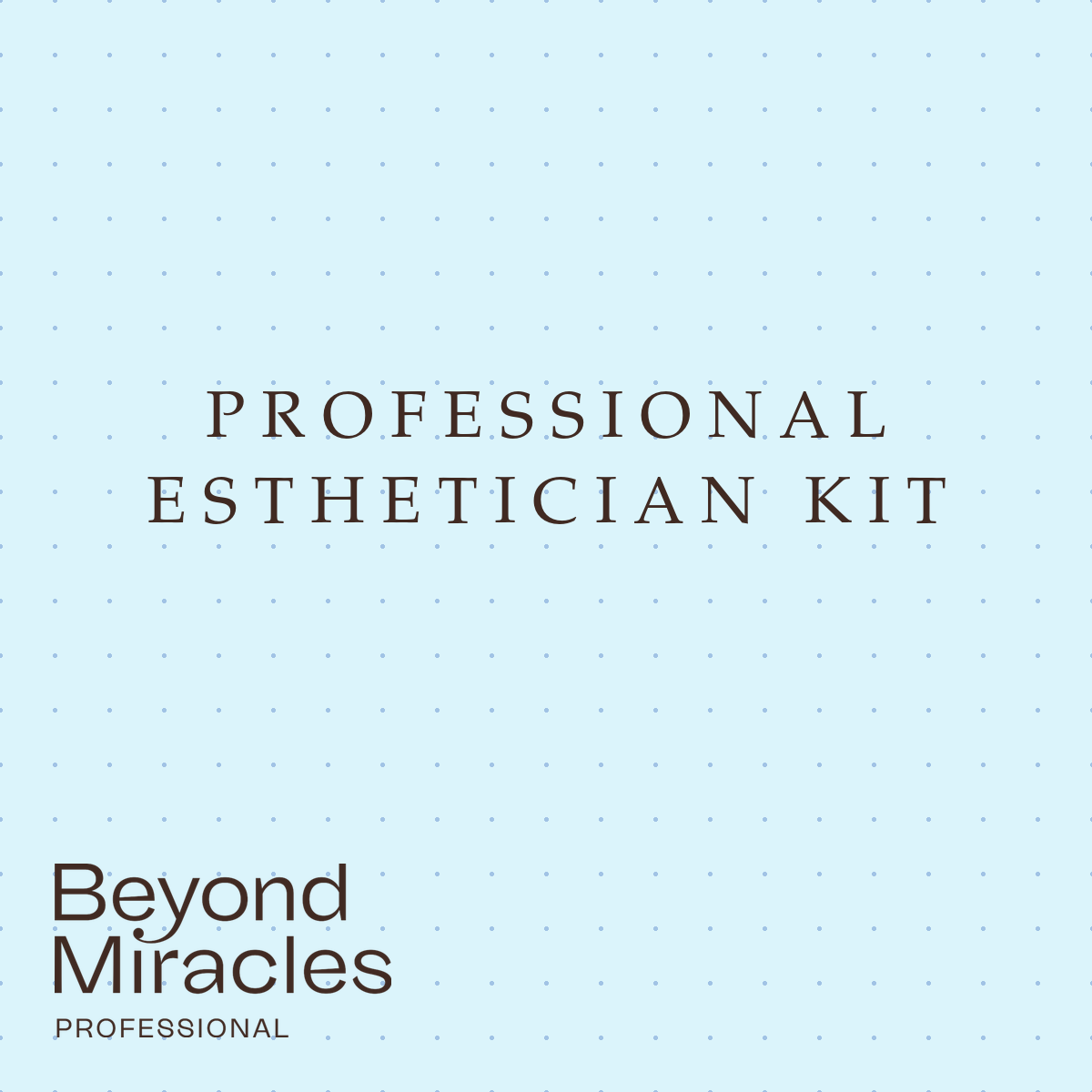 Professional Esthetician Kit